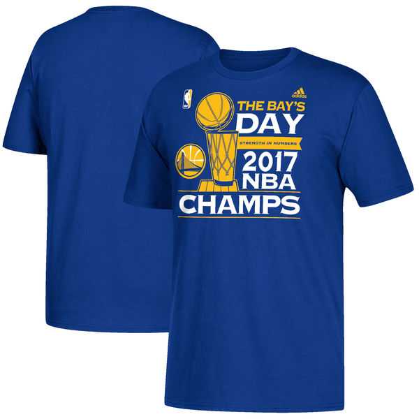 Men's Golden State Warriors 2017 NBA Champions T-Shirt Royal FengYun,We sell and wholesale Men's Golden State Warriors 2017 NBA Champions T-Shirt Royal FengYun on line form chian!